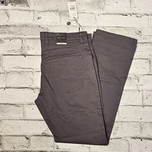 Britches Men’s Slim Fit Stretch Pants Gray NWT 34x32